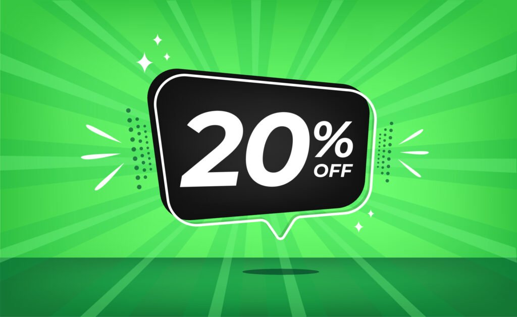 20% discount