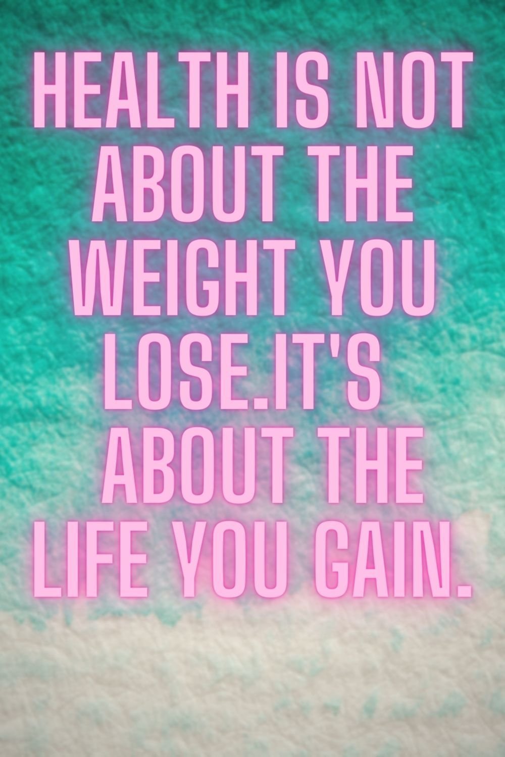 Weight loss
